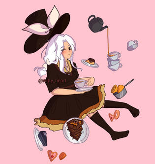 Tea party with a witch!